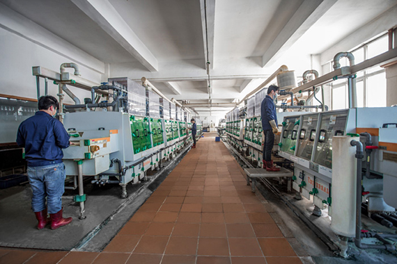 鑫海森不銹鋼蝕刻過(guò)程 不銹鋼蝕刻